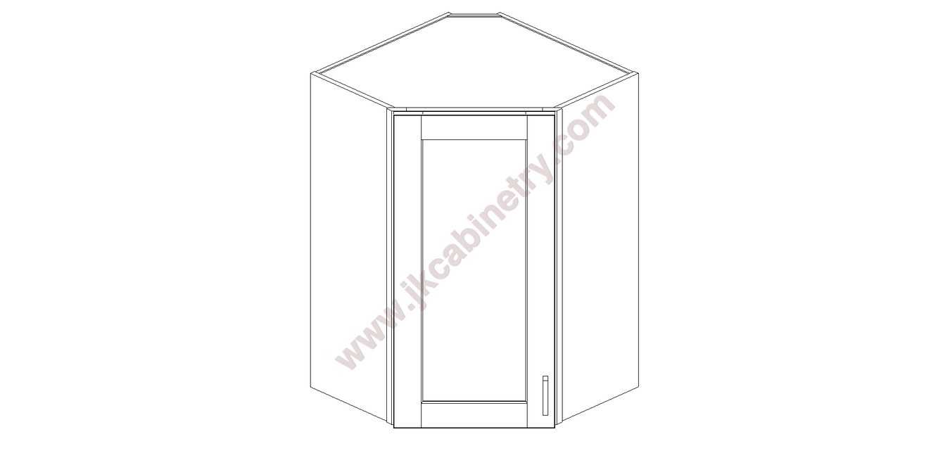 H9 Wall Diagonal Cabinet